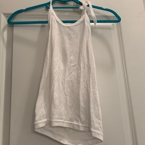 White tie tank top
